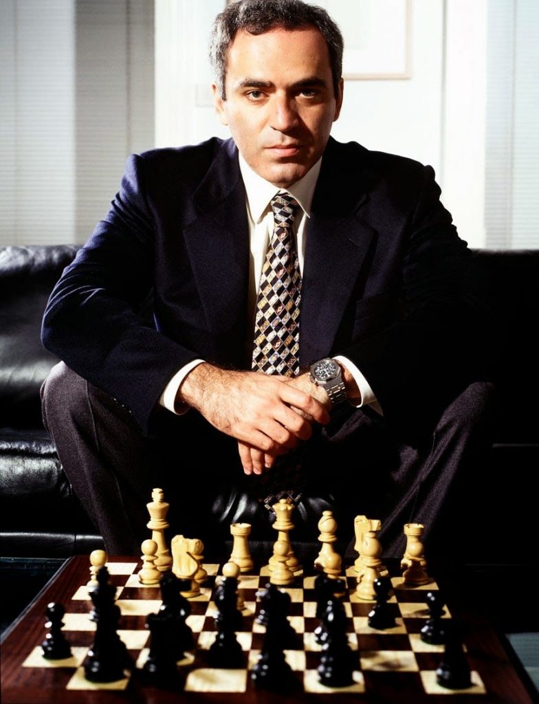 Portrait of Garry Kasparov