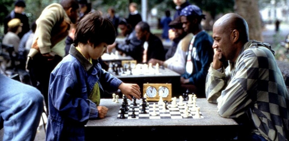 Screencap from the film, Searching for Bobby Fischer.
